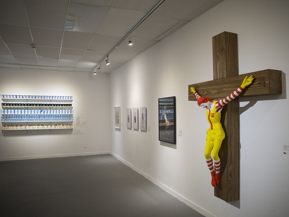 Ronald McDonald-crucifixion parody sculpture 'McJesus' causes outrage among Christians in Israel
