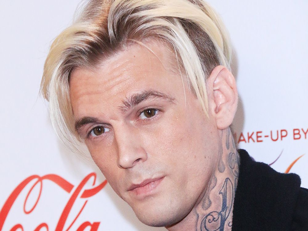 115-pound Aaron Carter hospitalized - Daily Miner and News